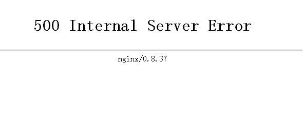 ASP免费空间里的网站突然出现显示500 Internal Server Error